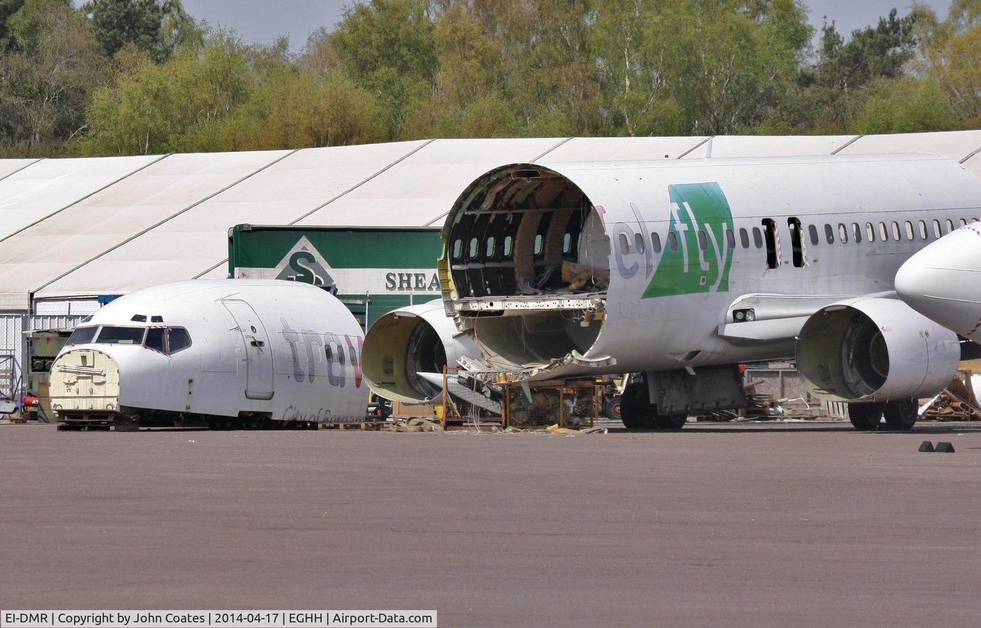 EI-DMR, 1992 Boeing 737-436 C/N 25851, Nearing the end at European Avn