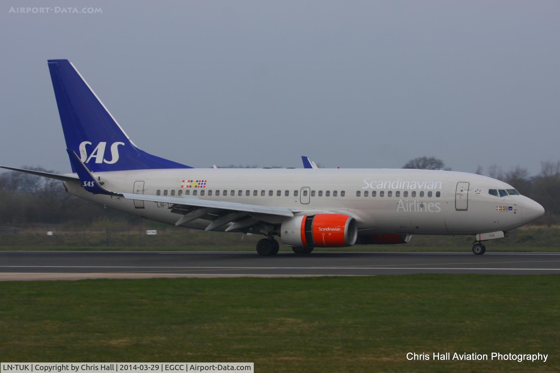 LN-TUK, 2001 Boeing 737-705 C/N 29096, SAS Scandinavian Airlines
