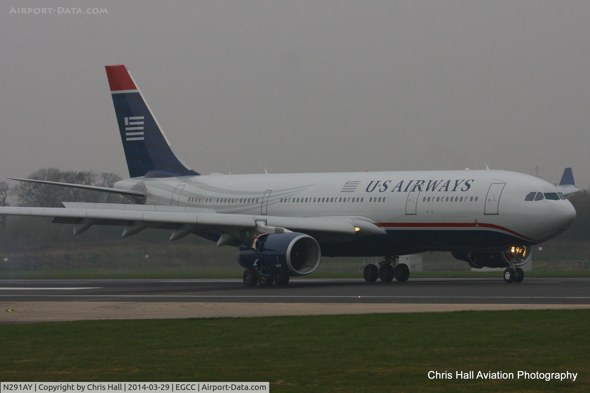 N291AY, 2014 Airbus A330-243 C/N 1502, US Airways