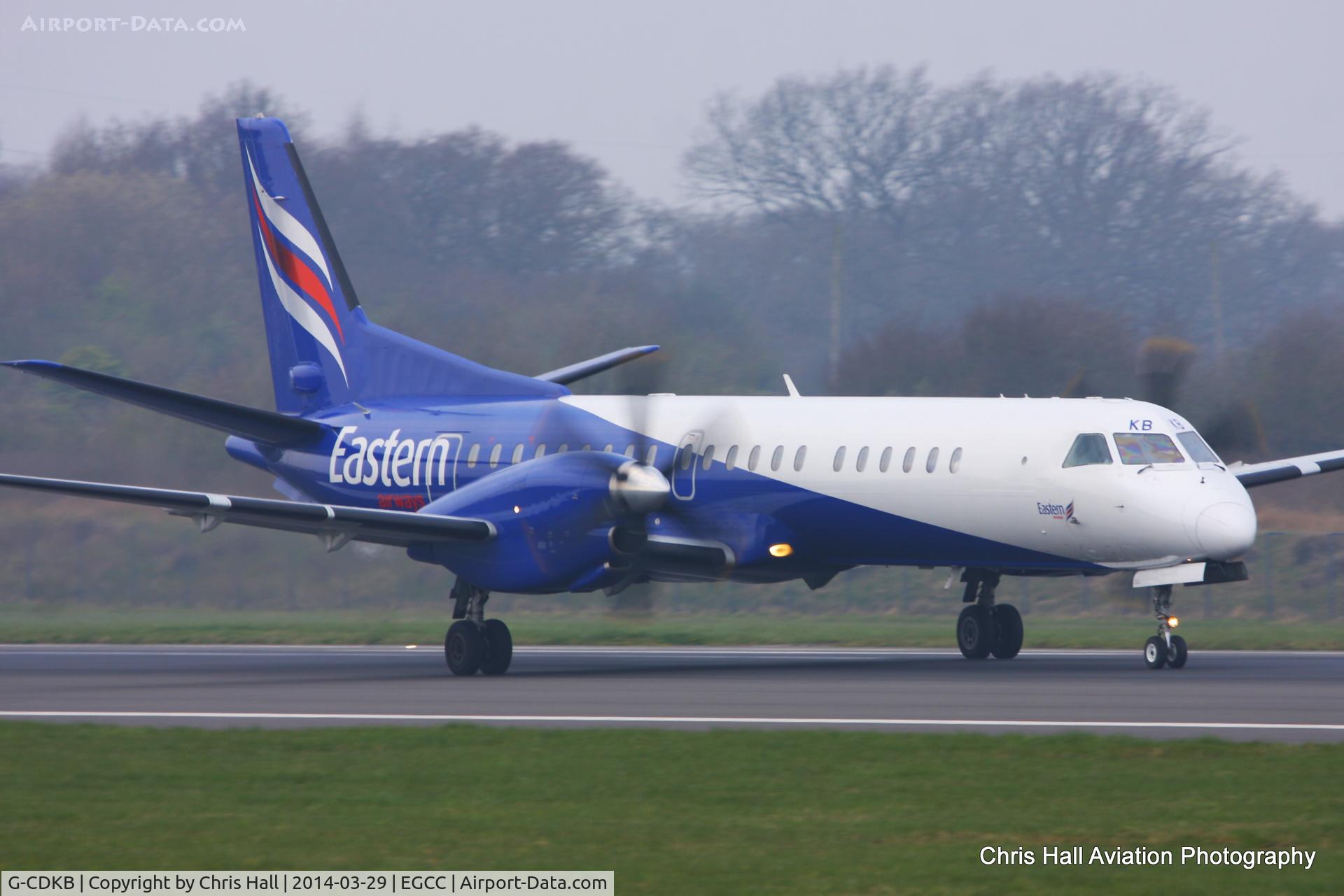 G-CDKB, 1996 Saab 2000 C/N 2000-032, Eastern Airways