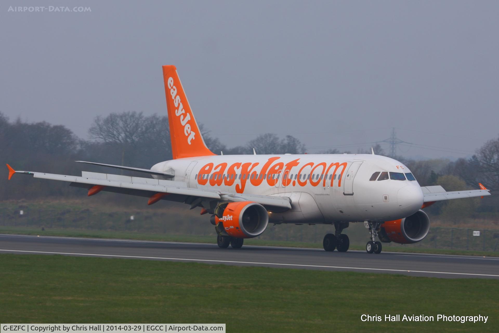 G-EZFC, 2009 Airbus A319-111 C/N 3808, easyJet