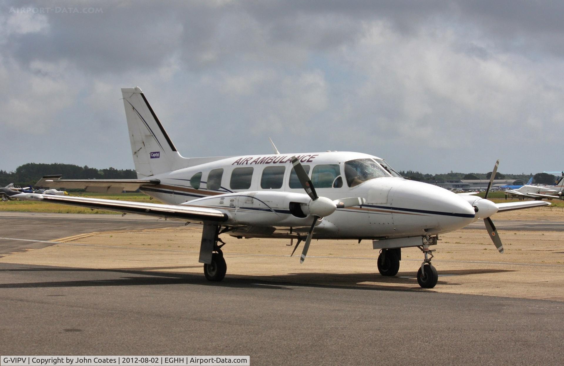 G-VIPV, 1979 Piper PA-31-350 Chieftain C/N 31-7952092, At BHL
