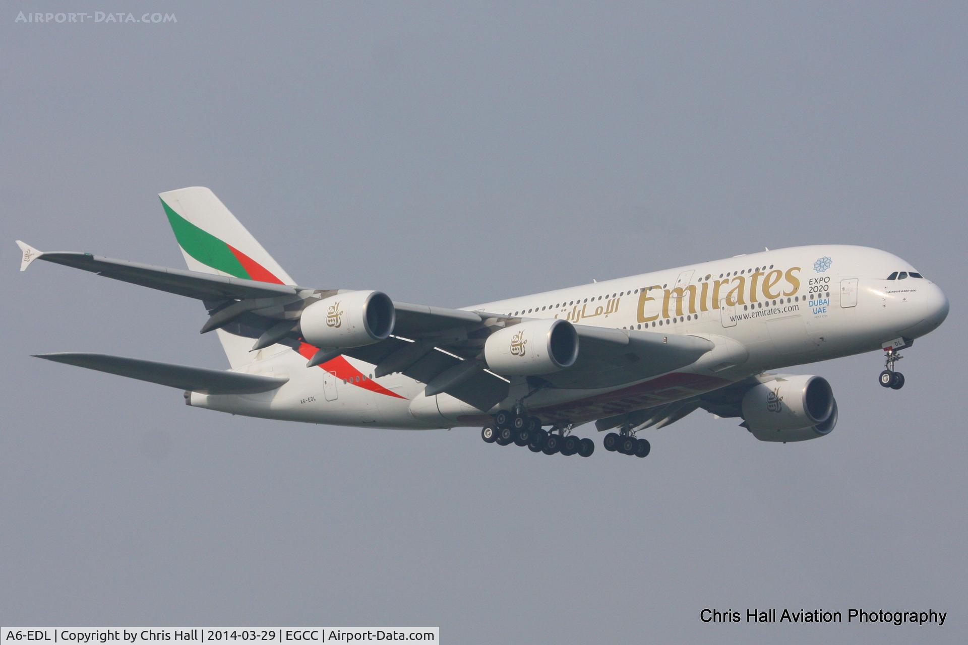 A6-EDL, 2010 Airbus A380-861 C/N 046, Emirates
