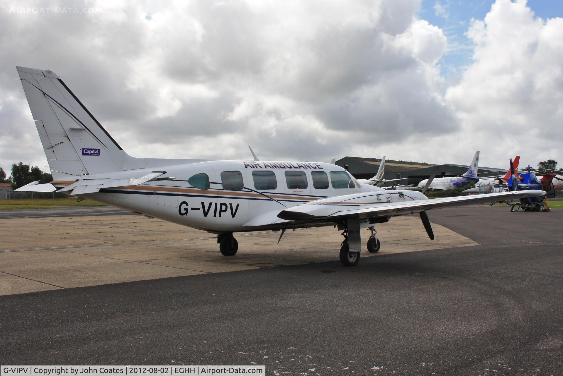 G-VIPV, 1979 Piper PA-31-350 Chieftain C/N 31-7952092, At BHL