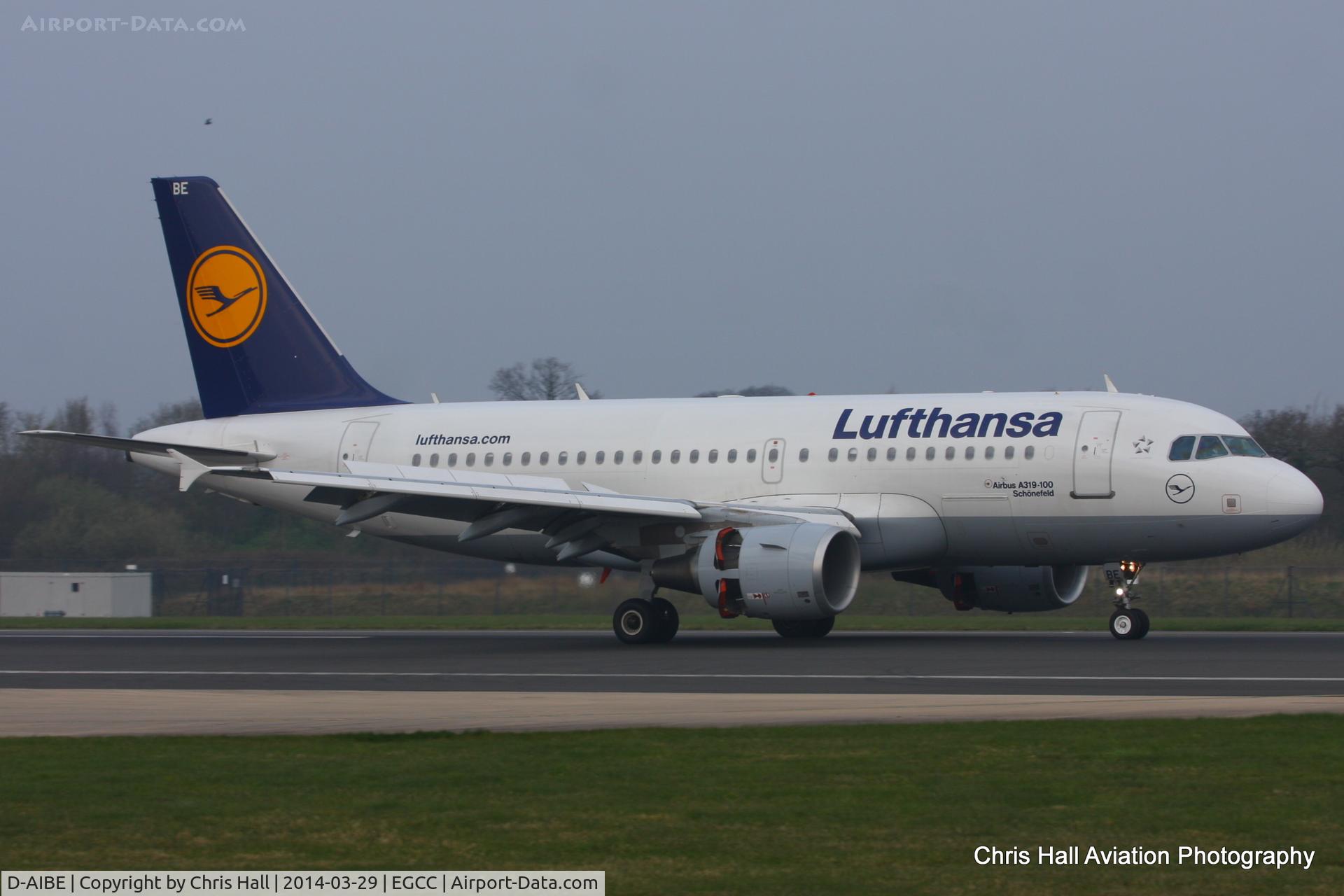D-AIBE, 2010 Airbus A319-112 C/N 4511, Lufthansa