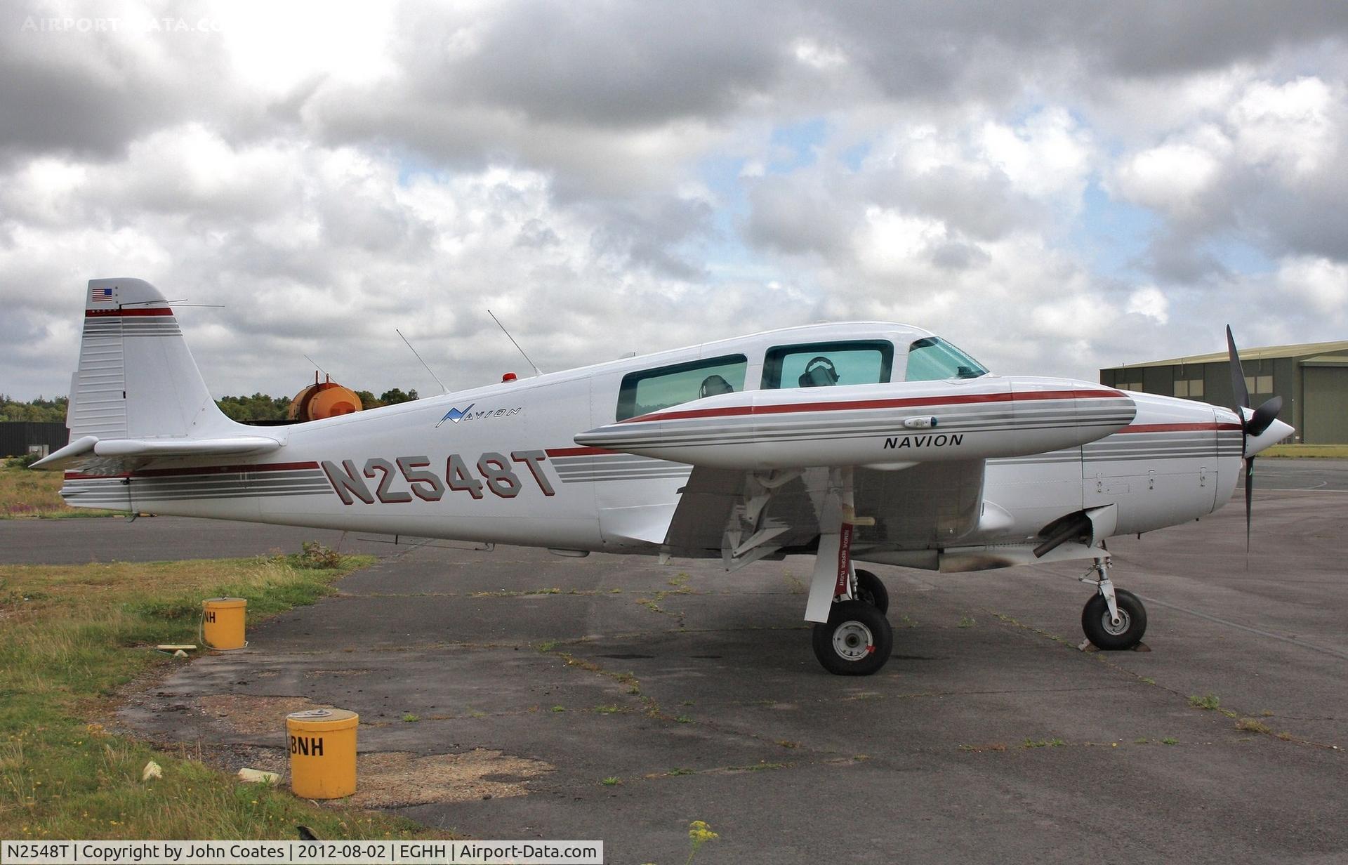 N2548T, 1970 Navion Rangemaster H C/N NAV-4-2548, At BHL