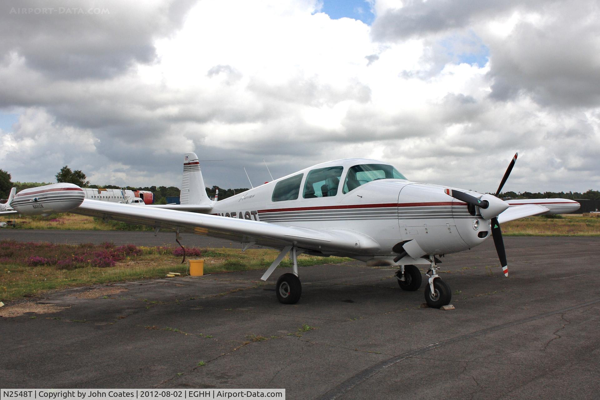 N2548T, 1970 Navion Rangemaster H C/N NAV-4-2548, At BHL