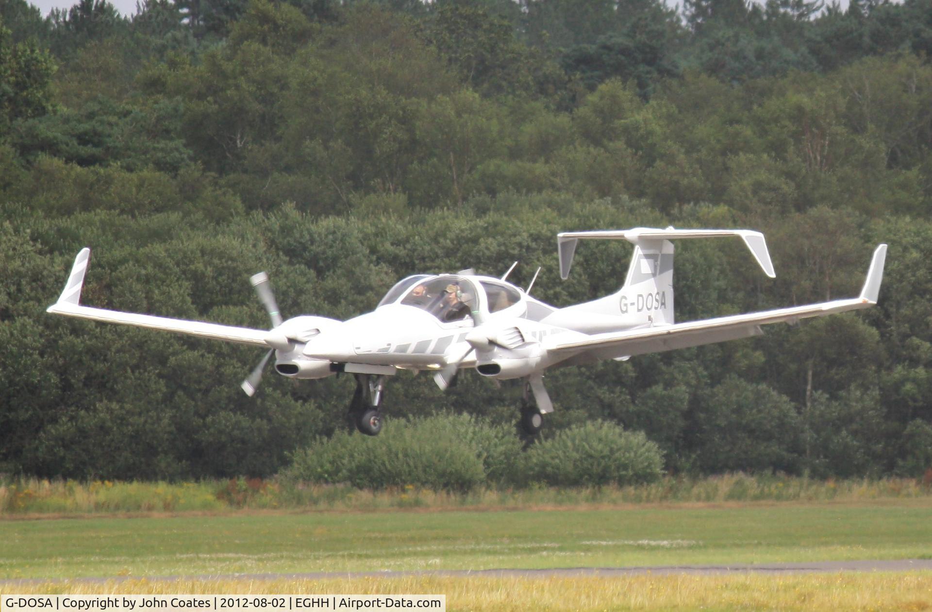 G-DOSA, 2008 Diamond DA-42 Twin Star C/N 42.319, Arriving 26