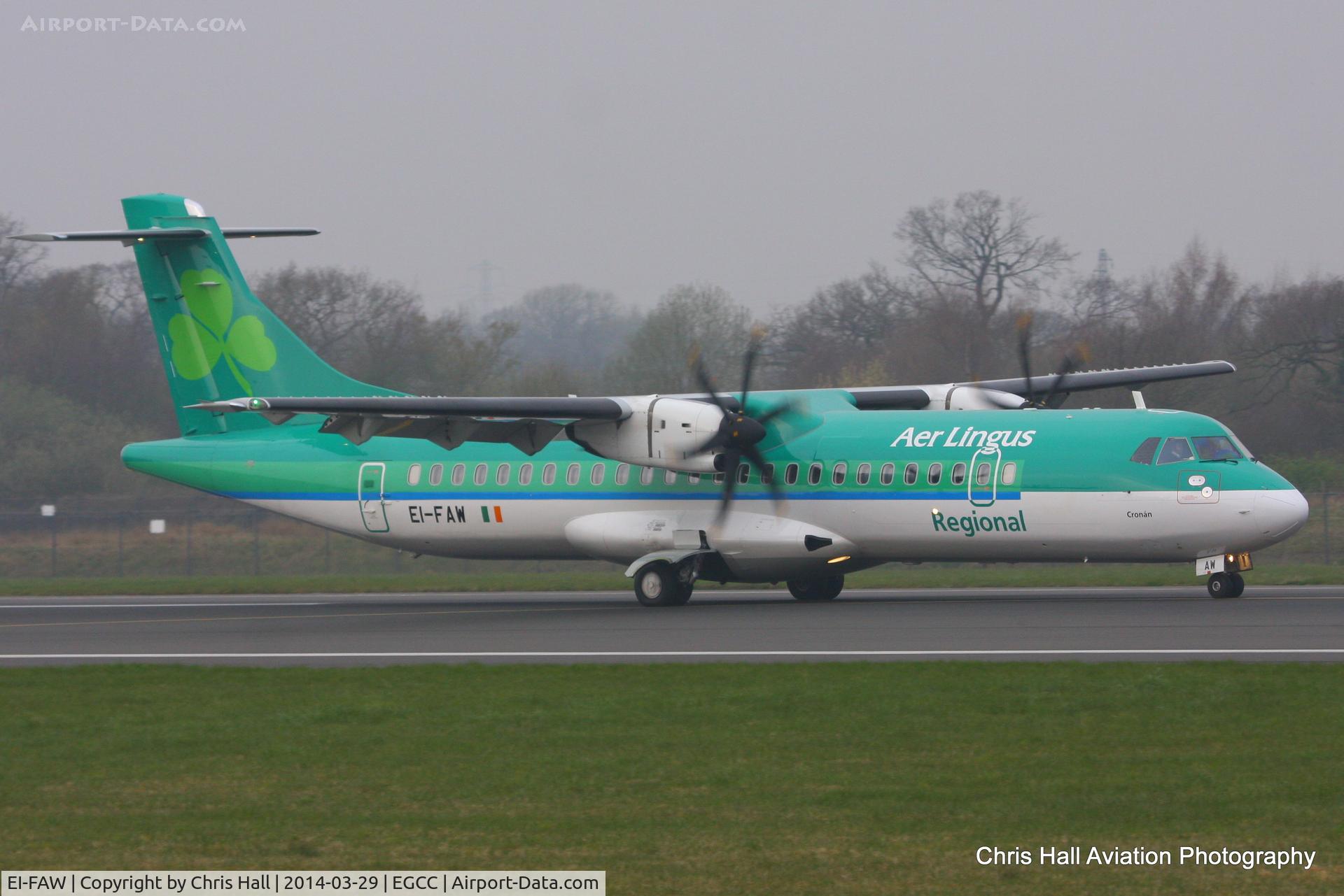 EI-FAW, 2013 ATR 72-600 (72-212A) C/N 1122, Aer Lingus Regional