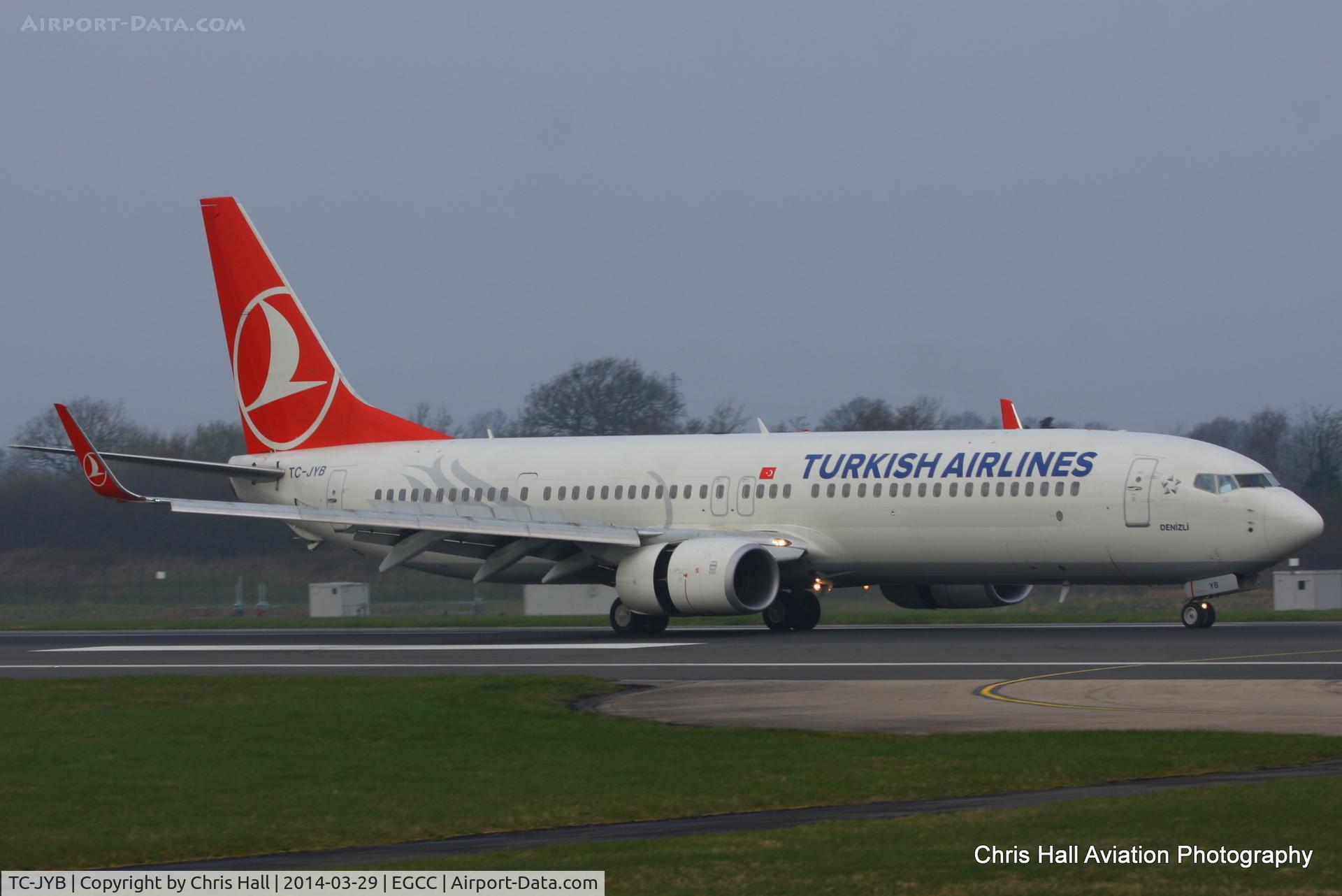 TC-JYB, 2011 Boeing 737-9F2/ER C/N 40974, Turkish Airlines