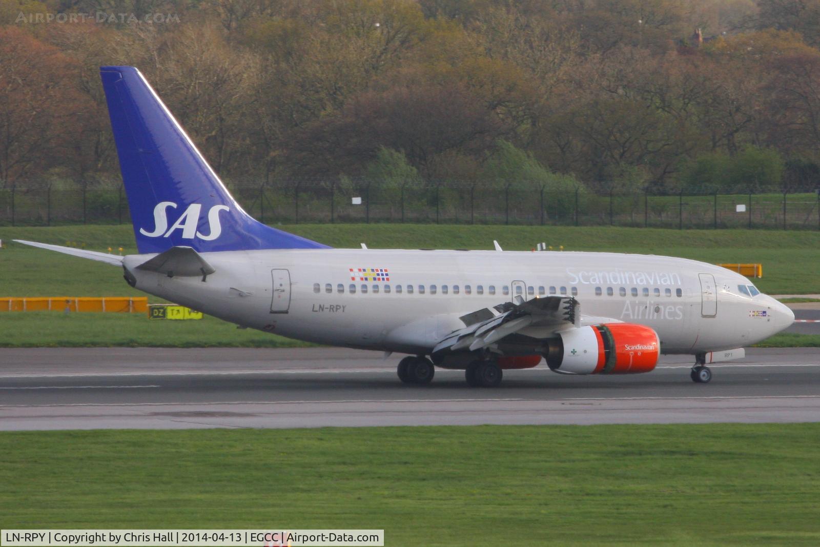 LN-RPY, 1998 Boeing 737-683 C/N 28292, SAS Scandinavian Airlines