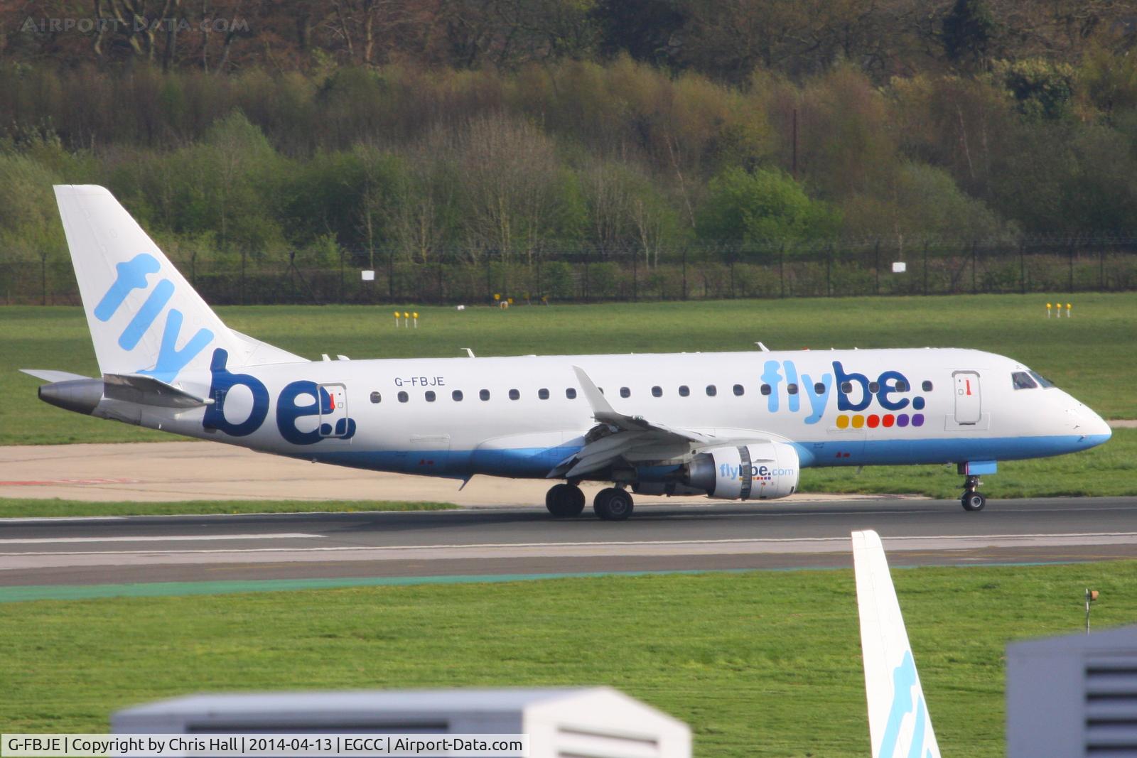 G-FBJE, 2012 Embraer 175STD (ERJ-170-200) C/N 17000336, flybe