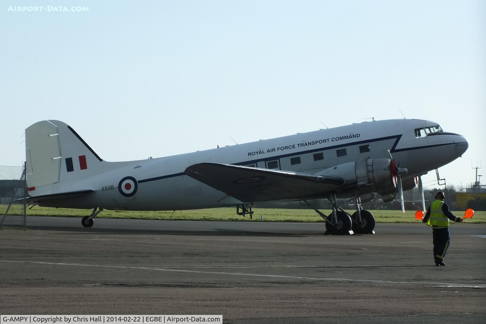 G-AMPY, 1944 Douglas C-47B-15-DK Dakota 4 C/N 26569, Air Atlantique