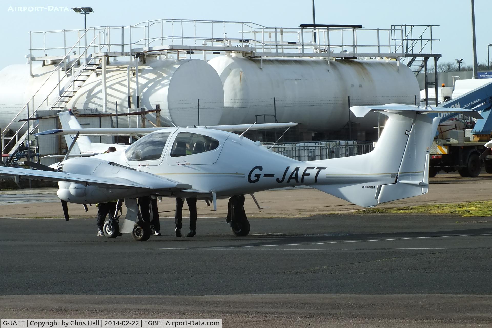 G-JAFT, 2007 Diamond DA-42 Twin Star C/N 42.288, Atlantic Flight Training Ltd