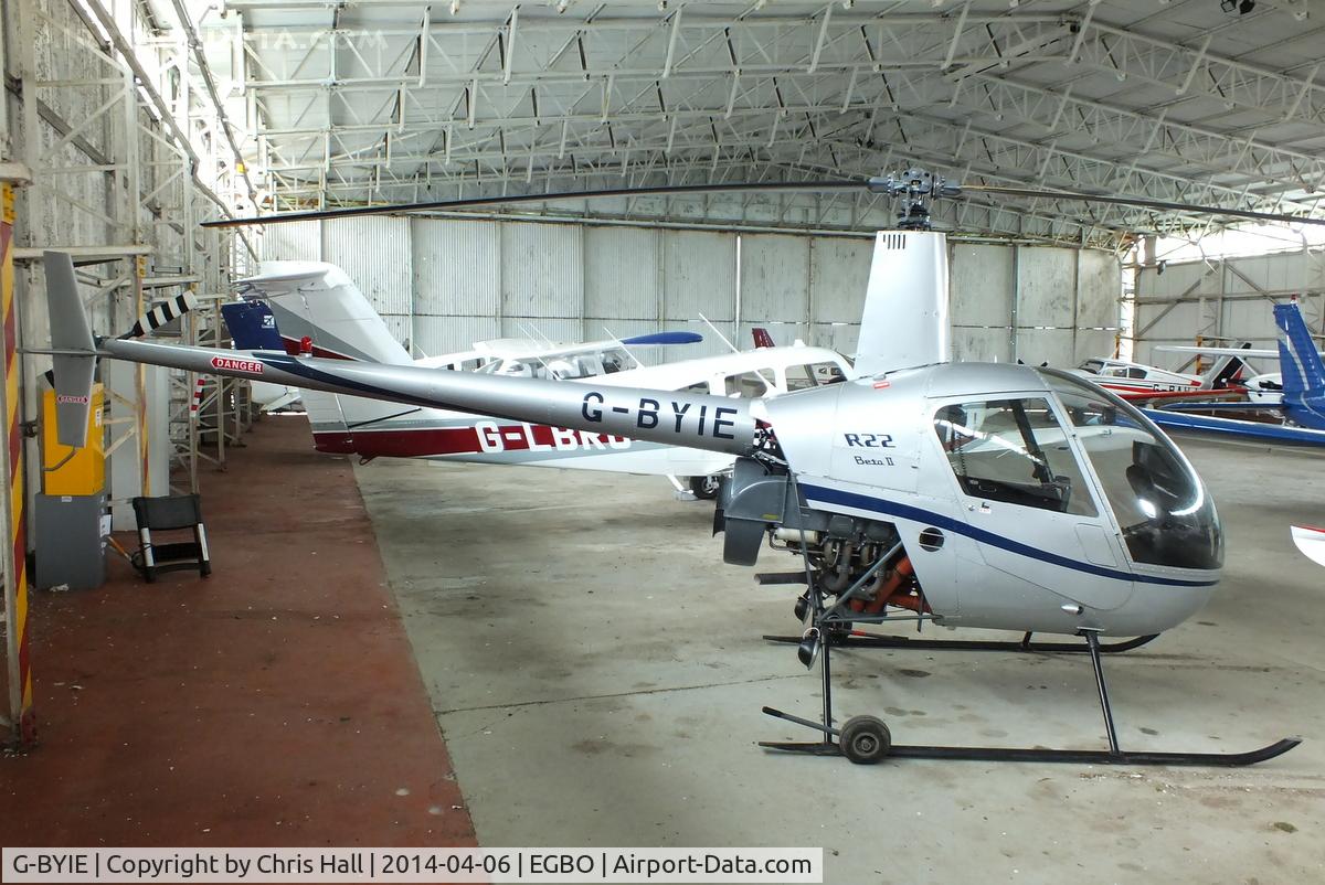 G-BYIE, 1999 Robinson R22 Beta C/N 2933, privately owned