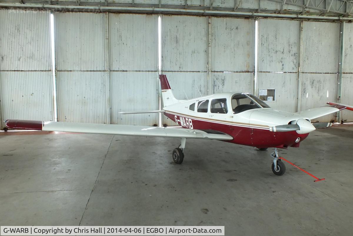 G-WARB, 1998 Piper PA-28-161 Cherokee Warrior III C/N 28-42034, O S F Ltd