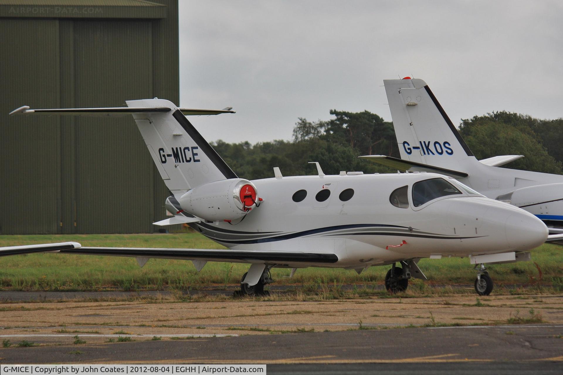 G-MICE, 2009 Cessna 510 Citation Mustang Citation Mustang C/N 510-0156, At CSE