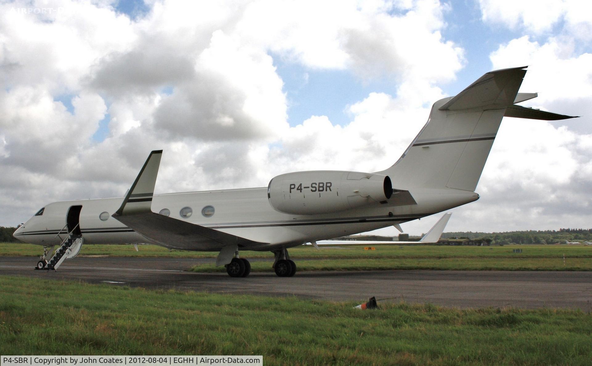 P4-SBR, 2000 Gulfstream G-V C/N 607, At Sigs