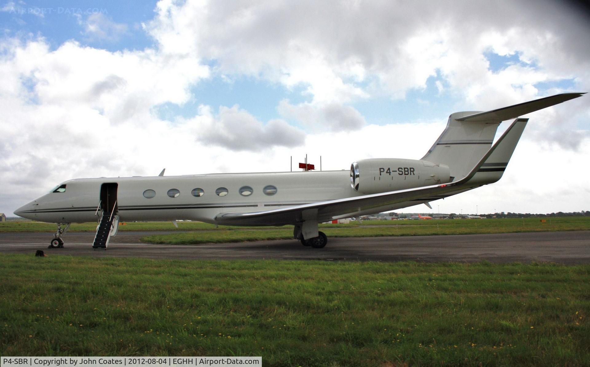 P4-SBR, 2000 Gulfstream G-V C/N 607, At Sigs