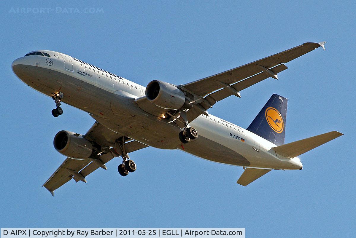 D-AIPX, 1990 Airbus A320-211 C/N 147, Airbus A320-211 [0147] (Lufthansa) Home~G 25/05/2011. On approach 27R