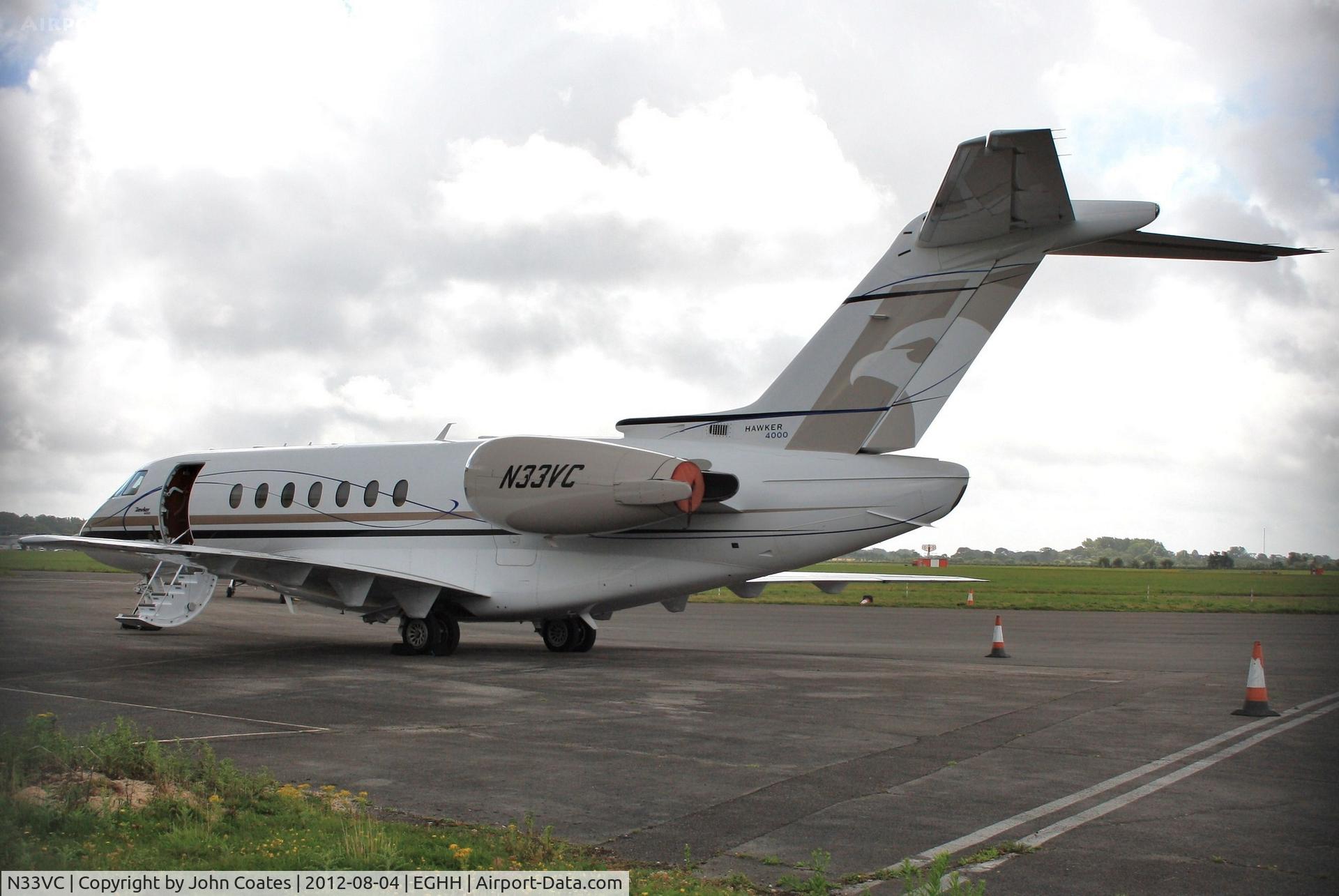 N33VC, 2009 Hawker Beechcraft 4000 C/N RC-37, At Sigs