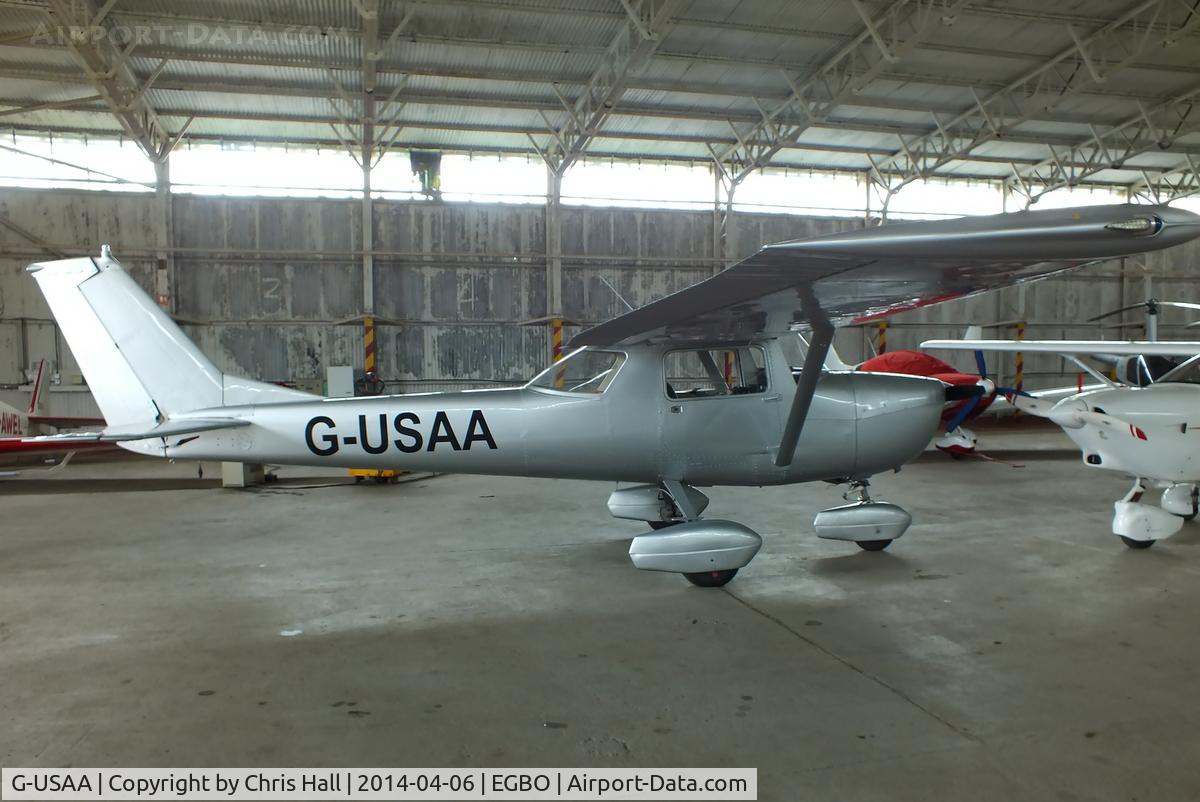 G-USAA, 1967 Reims F150G C/N 0188, now without the nose art