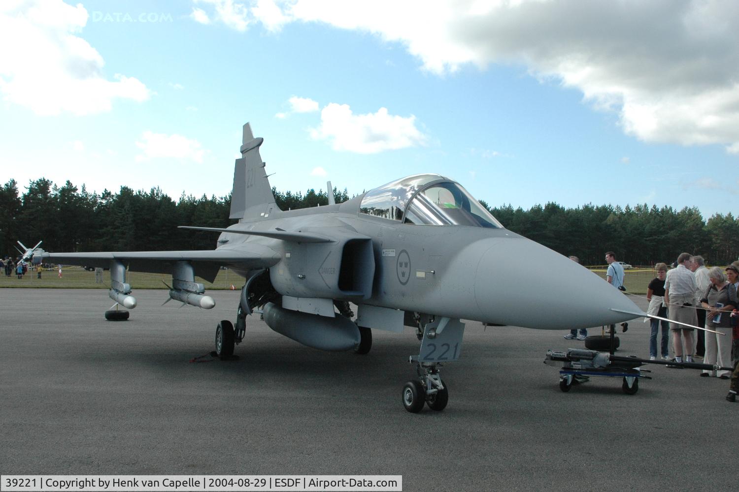 39221, Saab JAS-39C Gripen C/N 39221, Saab JAS39C Gripen fighter of the Swedish Air Force at Ronneby Air Base.