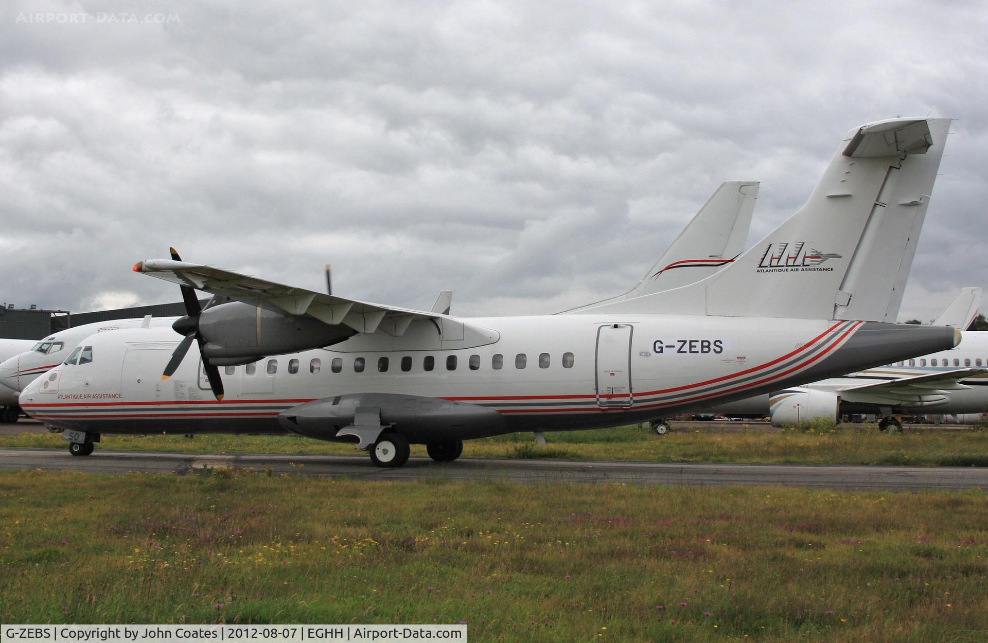 G-ZEBS, 1987 ATR 42-320 C/N 066, For repaint to Blue Islands