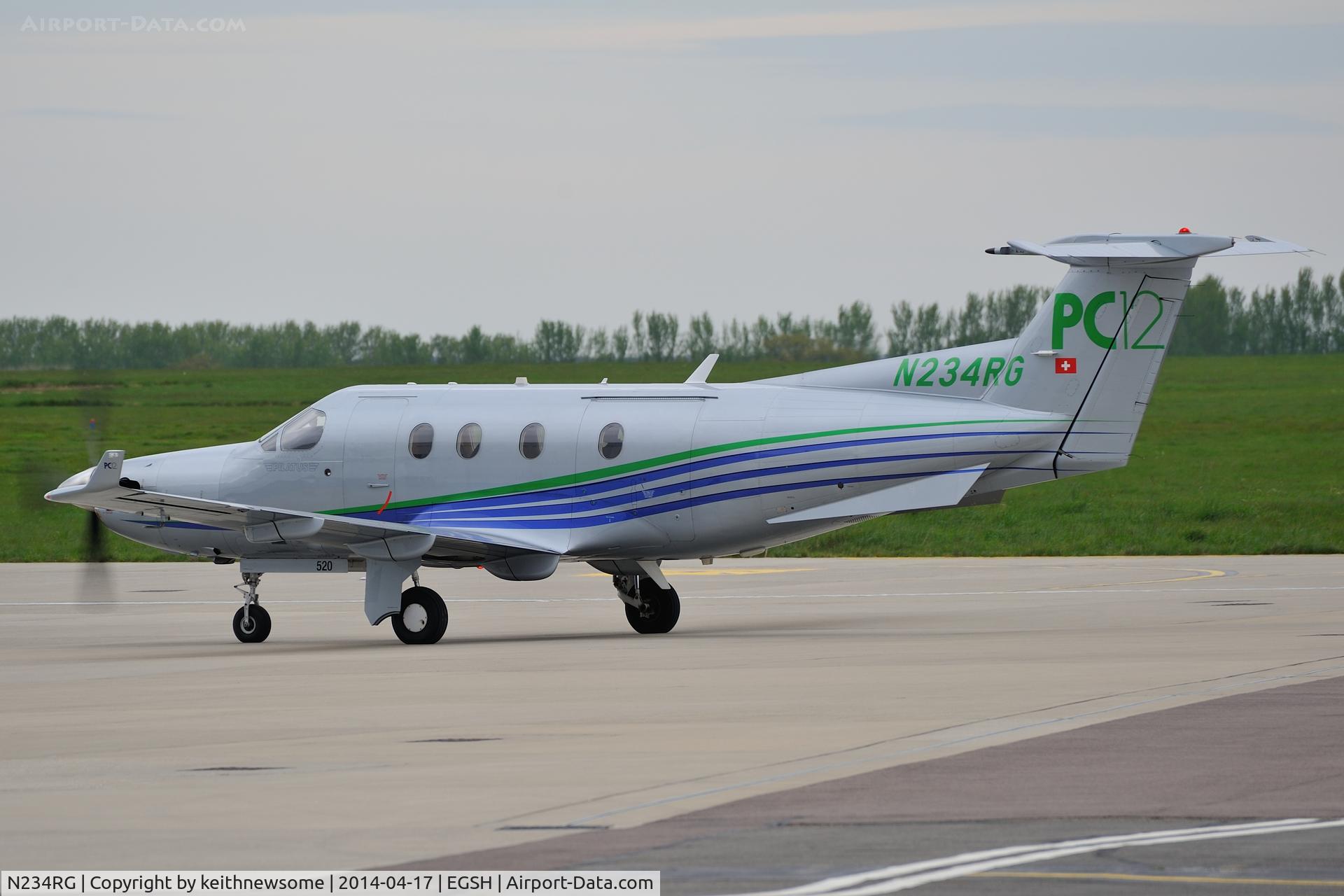 N234RG, 2003 Pilatus PC-12/45 C/N 520, Becoming a regular !