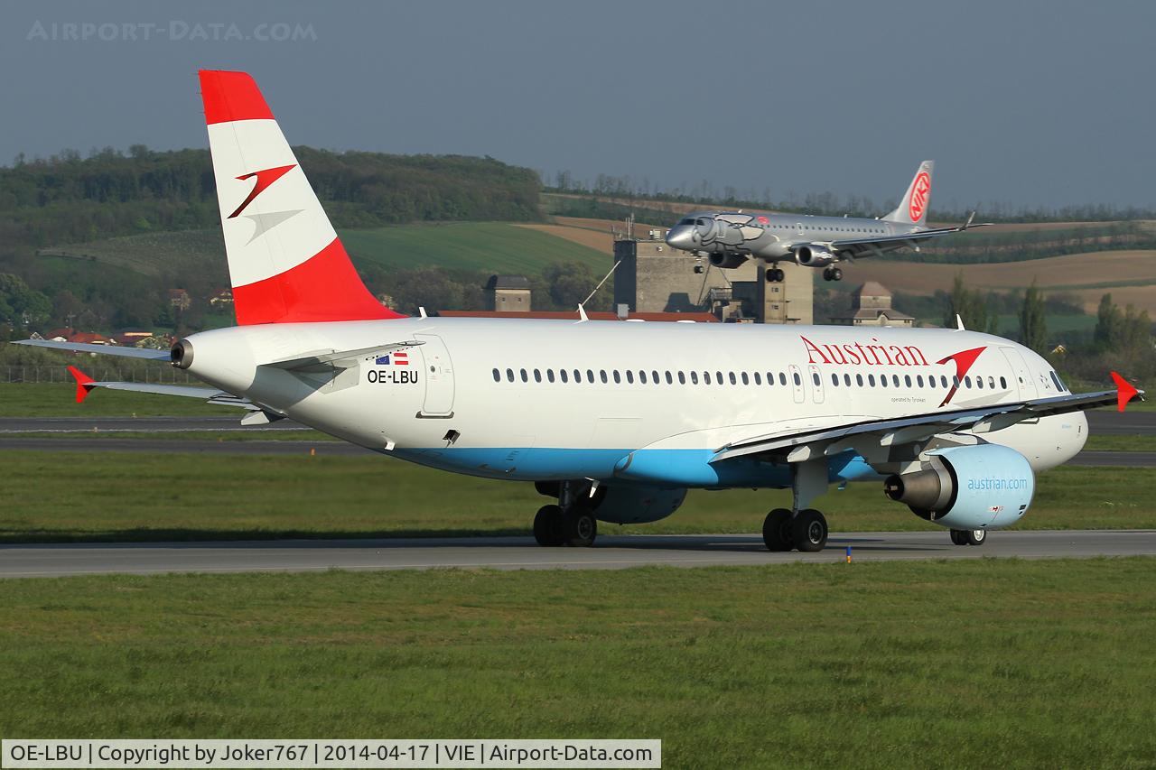 OE-LBU, 2001 Airbus A320-214 C/N 1478, Austrian Airlines