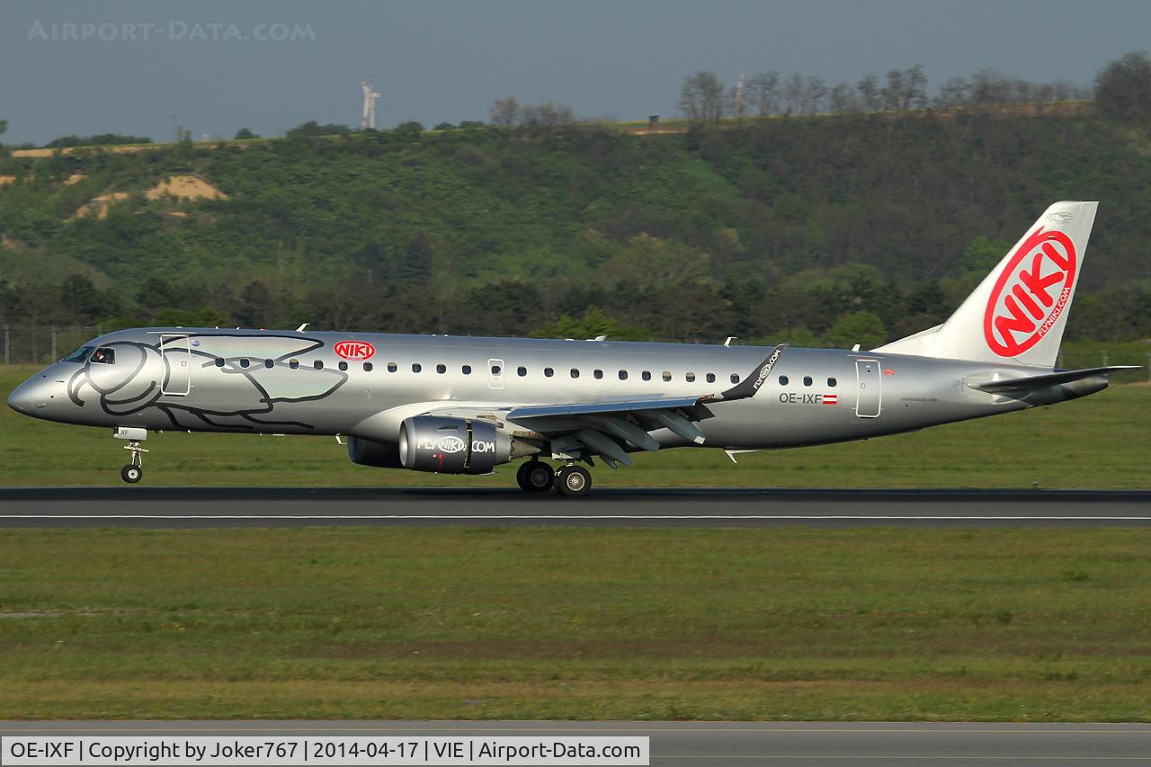 OE-IXF, 2011 Embraer 190LR (ERJ-190-100LR) C/N 19000420, NIKI