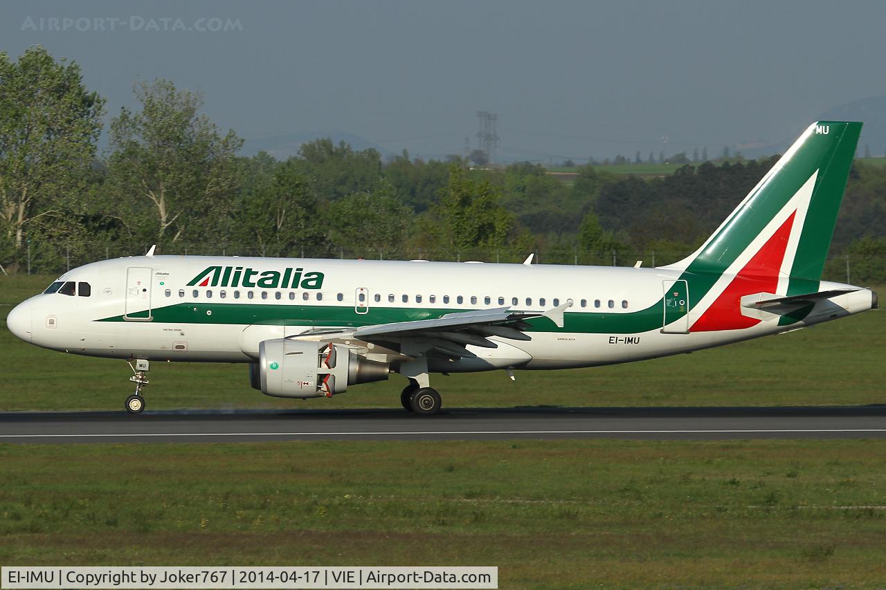 EI-IMU, 2012 Airbus A319-111 C/N 5130, Alitalia