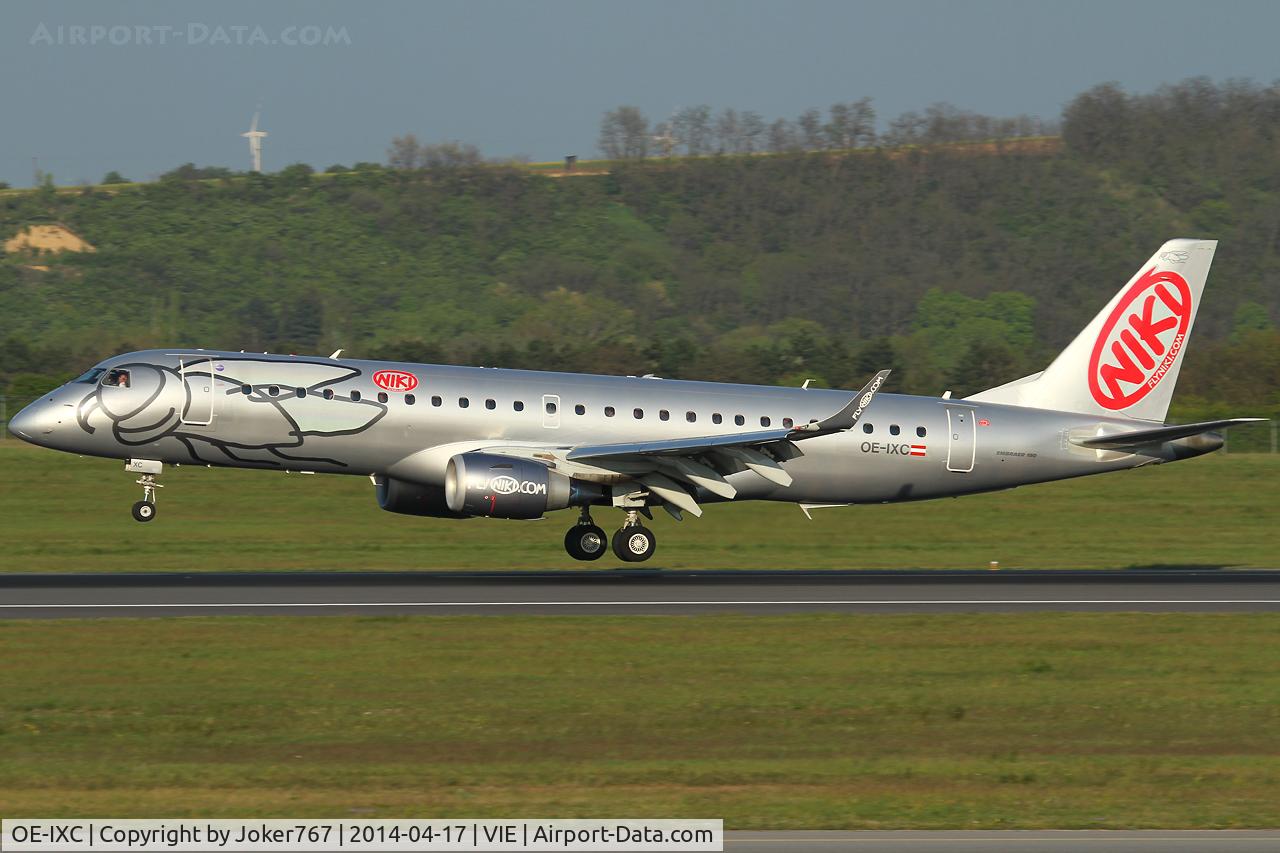 OE-IXC, 2010 Embraer 190LR (ERJ-190-100LR) C/N 19000349, NIKI