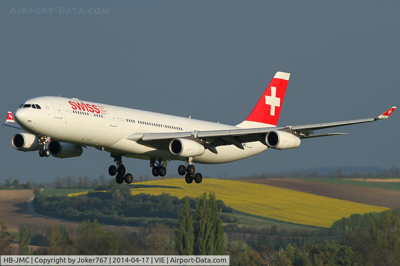 HB-JMC, 2003 Airbus A340-313 C/N 546, Swiss International Airlines