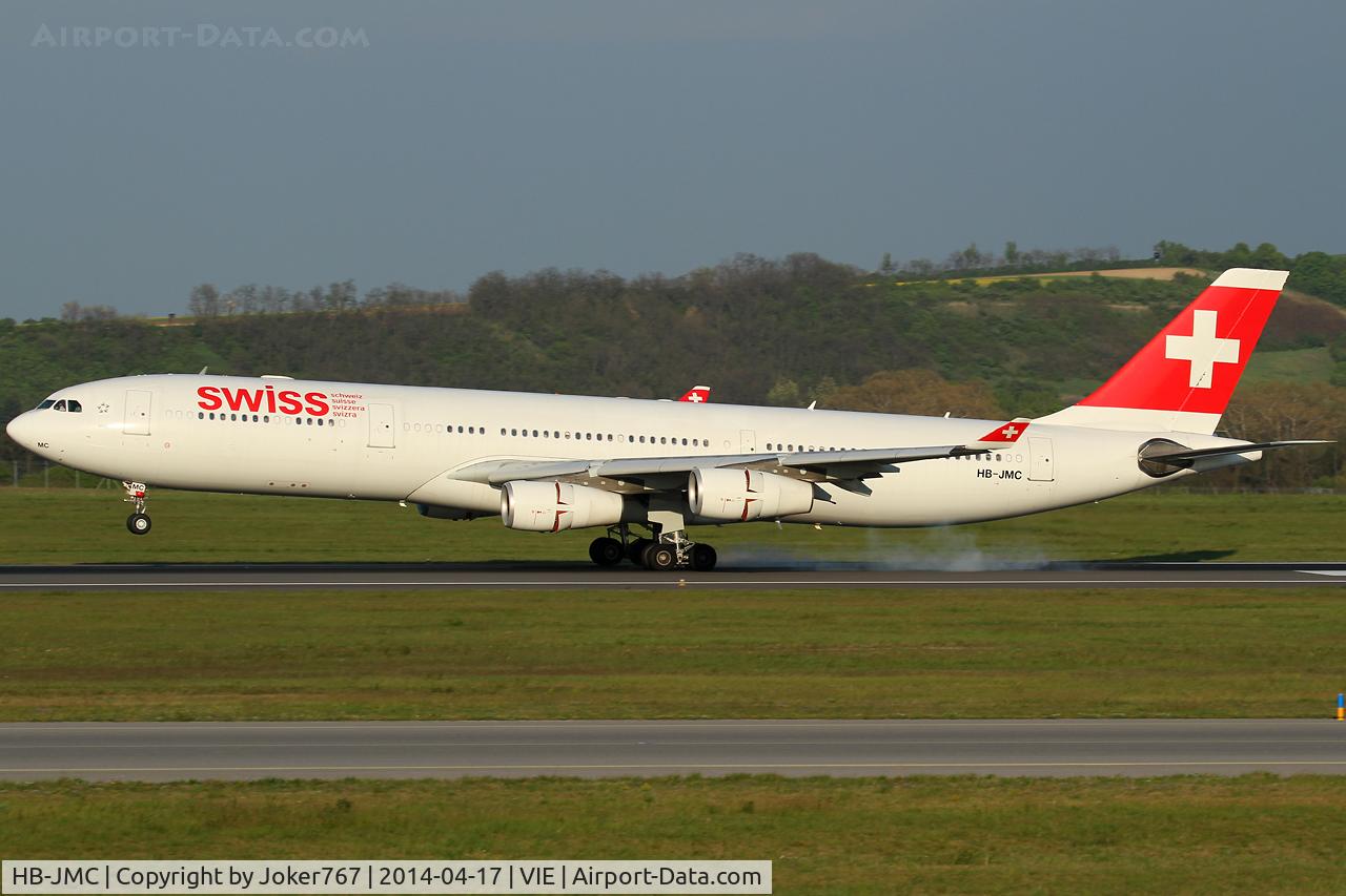 HB-JMC, 2003 Airbus A340-313 C/N 546, Swiss International Airlines