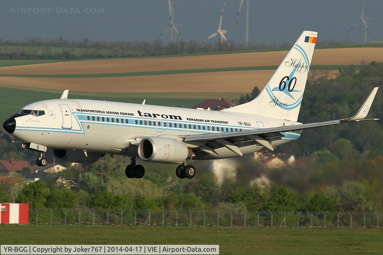 YR-BGG, 2001 Boeing 737-78J C/N 28442, Tarom