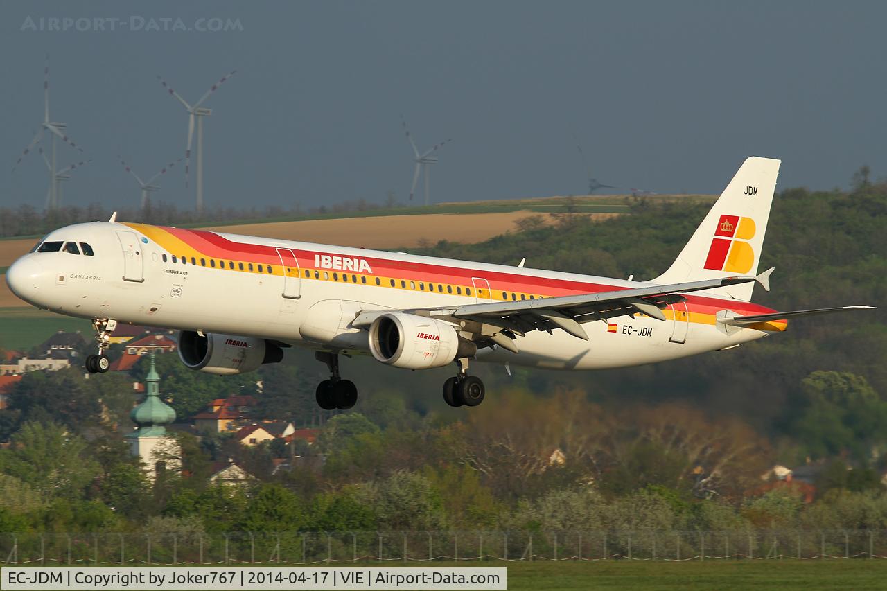 EC-JDM, 2004 Airbus A321-211 C/N 2357, Iberia