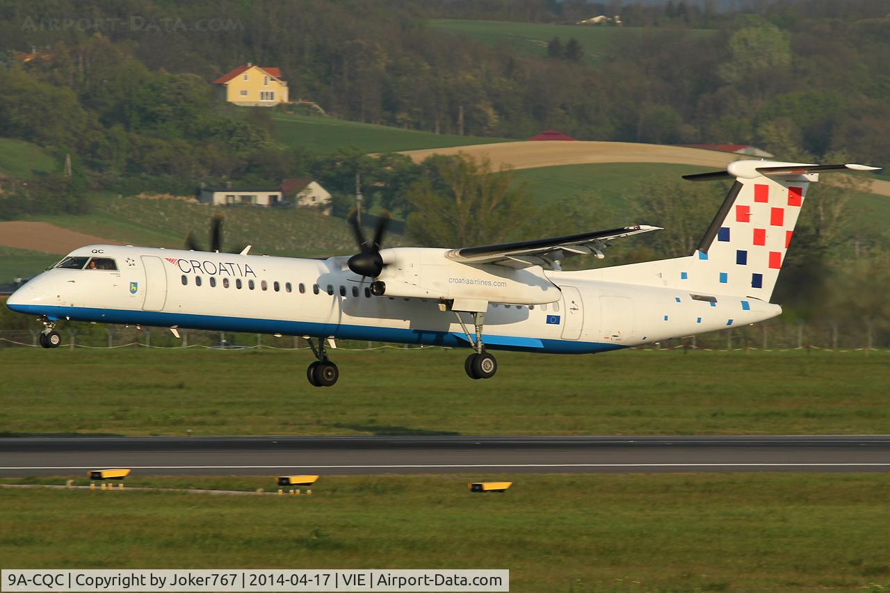 9A-CQC, 2009 De Havilland Canada DHC-8-402Q Dash 8 C/N 4258, Croatia Airlines