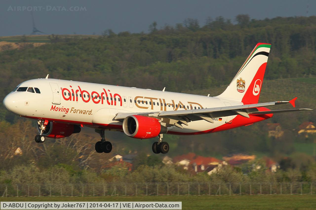 D-ABDU, 2008 Airbus A320-214 C/N 3516, Air Berlin