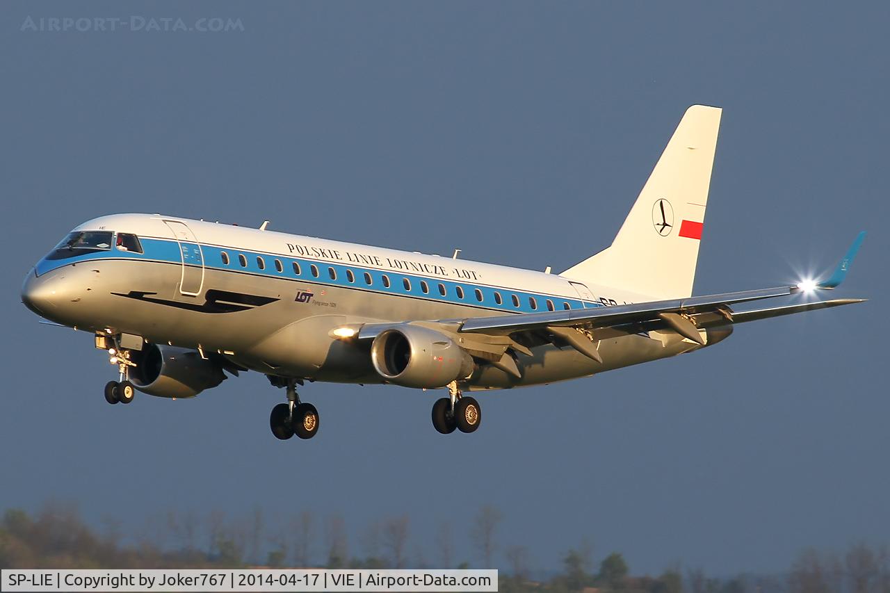 SP-LIE, 2006 Embraer 175LR (ERJ-170-200LR) C/N 17000153, LOT - Polish Airlines
