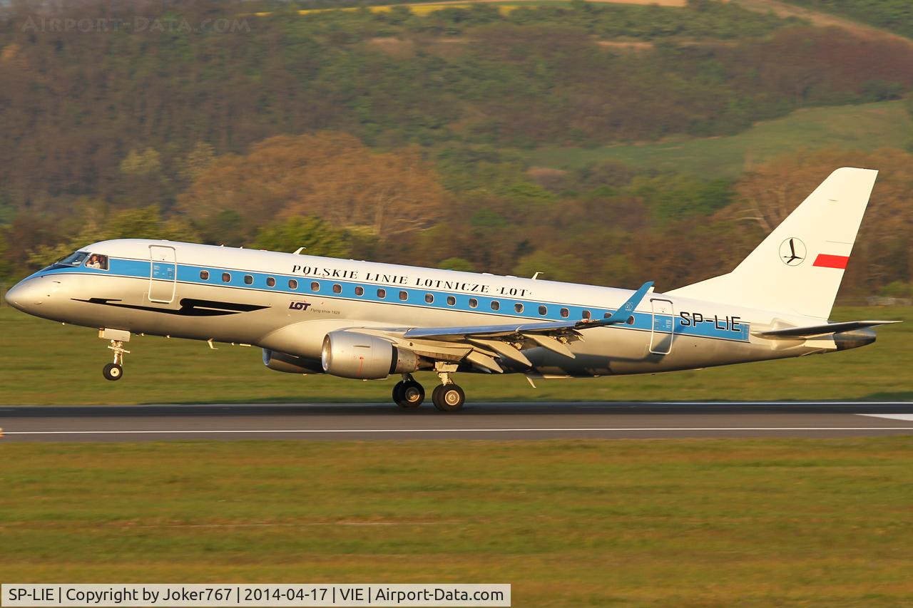 SP-LIE, 2006 Embraer 175LR (ERJ-170-200LR) C/N 17000153, LOT - Polish Airlines