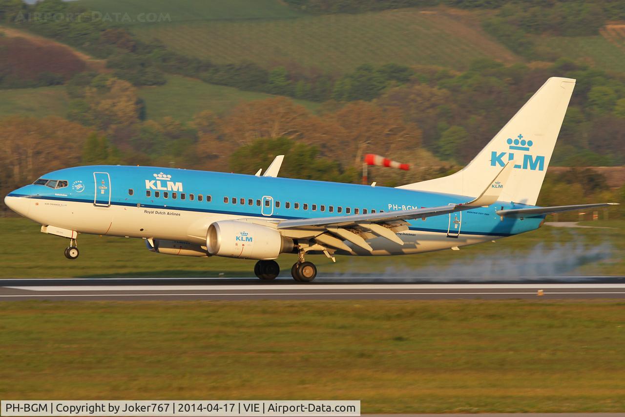 PH-BGM, 2011 Boeing 737-7K2 C/N 39255, KLM - Royal Dutch Airlines