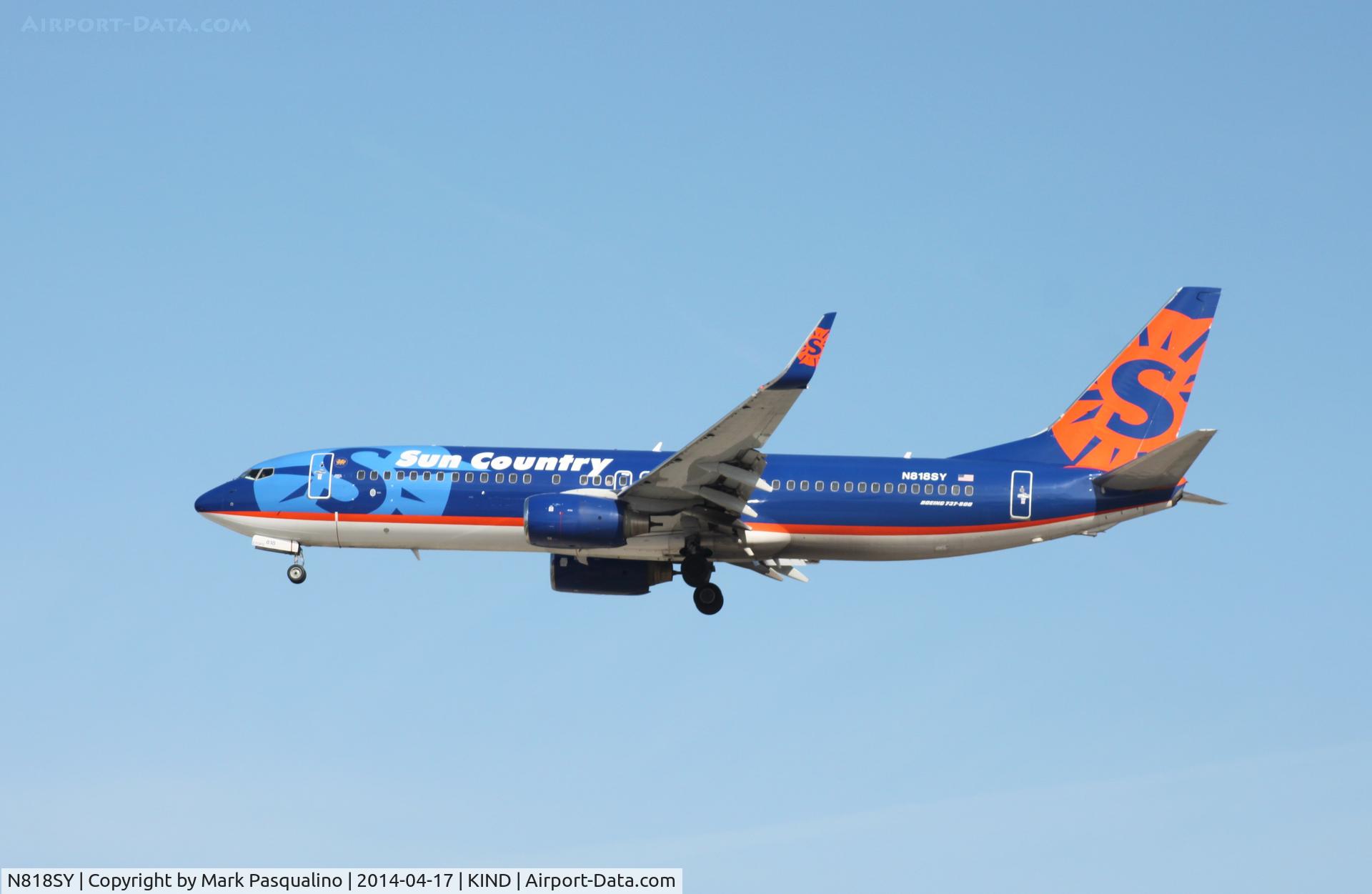 N818SY, 2007 Boeing 737-8BK C/N 29646, Boeing 737-800