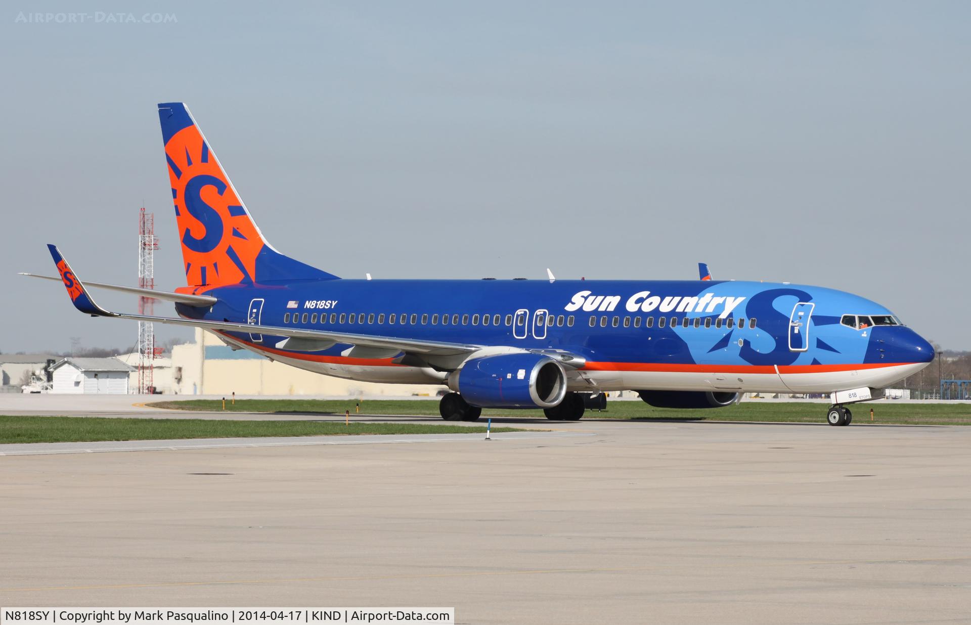 N818SY, 2007 Boeing 737-8BK C/N 29646, Boeing 737-800