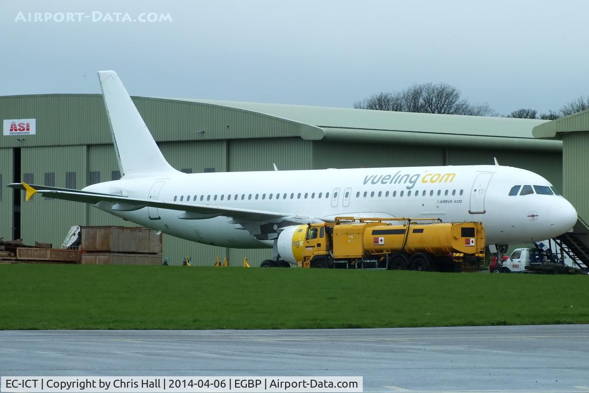 EC-ICT, 1991 Airbus A320-211 C/N 264, in storage at Kemble