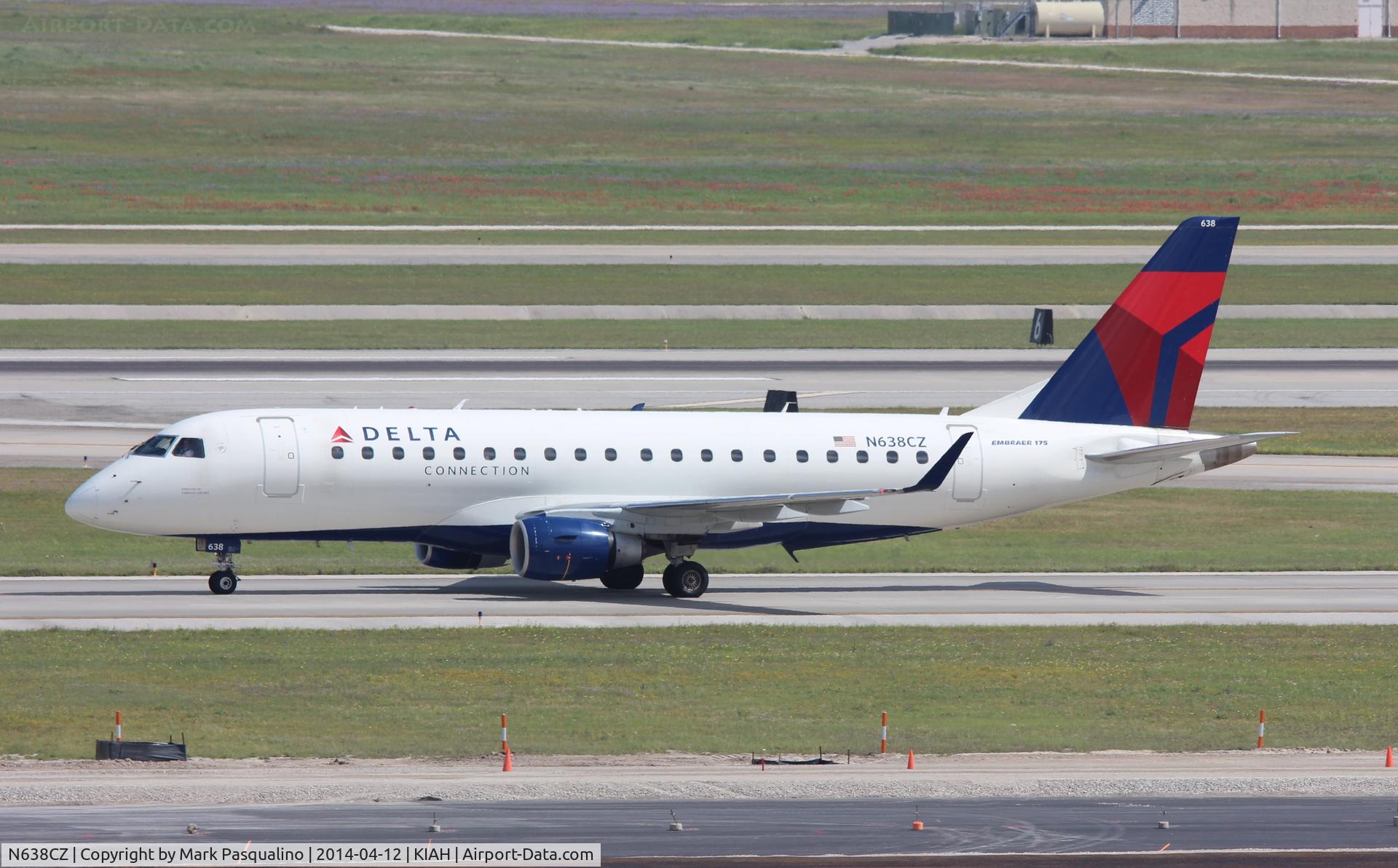 N638CZ, 2008 Embraer 175LR (ERJ-170-200LR) C/N 17000259, ERJ 170-100 LR