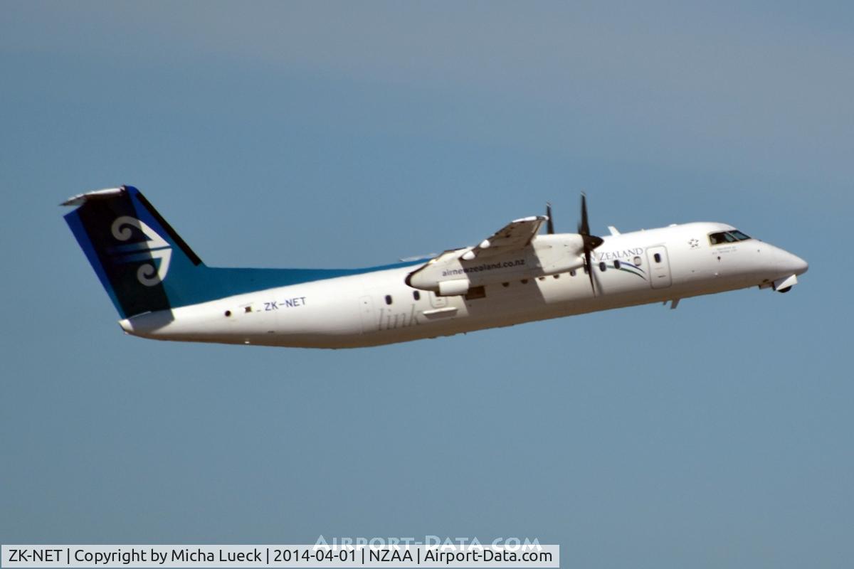 ZK-NET, 2007 De Havilland Canada DHC-8-311 Dash 8 C/N 642, At Auckland