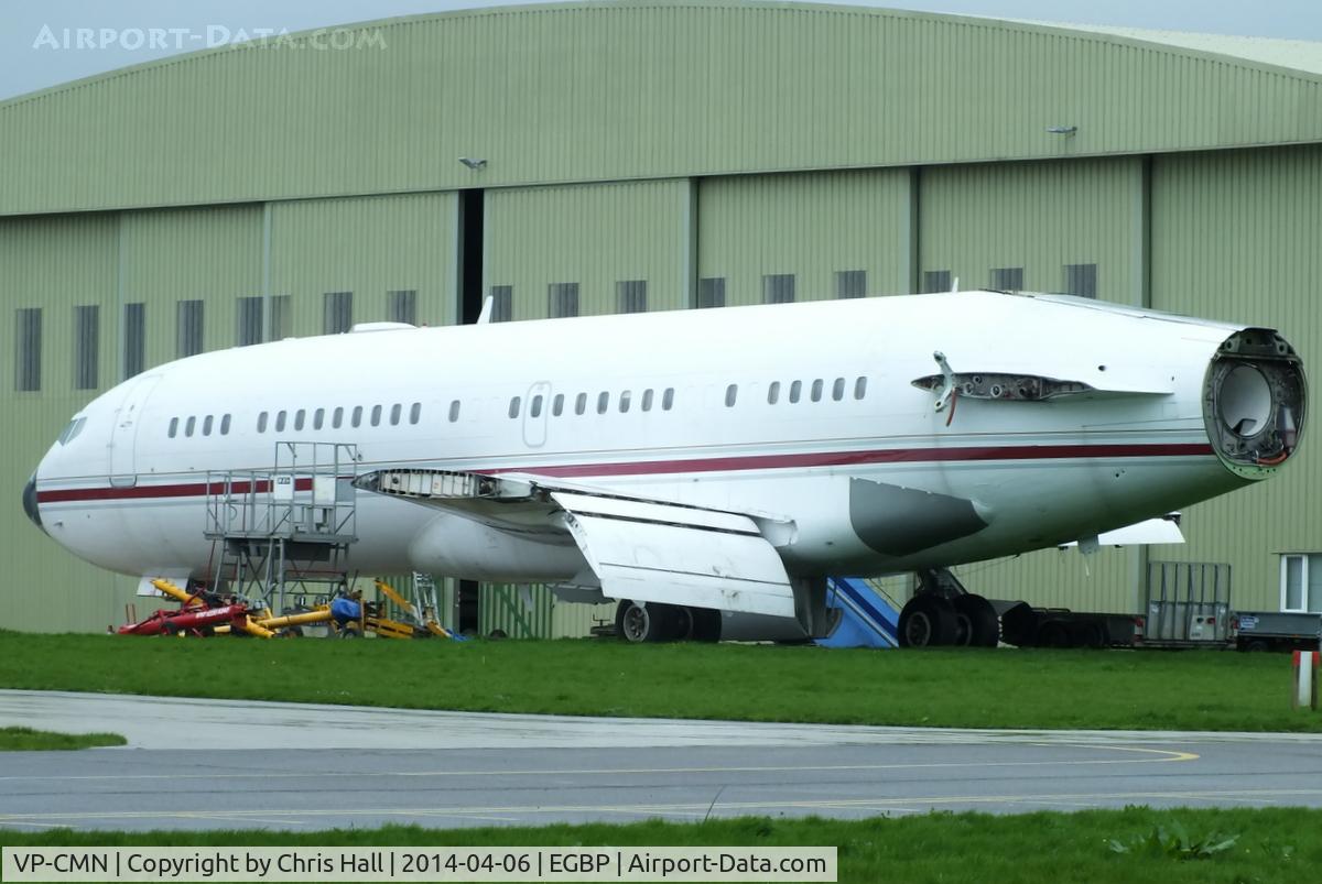 VP-CMN, 1967 Boeing 727-46 C/N 19282, stored outside the ASI hangar