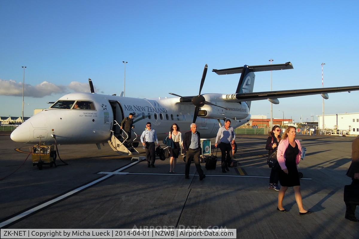 ZK-NET, 2007 De Havilland Canada DHC-8-311 Dash 8 C/N 642, At Blenheim