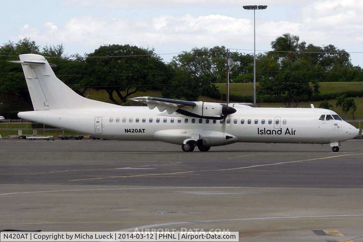 N420AT, 1994 ATR 72-212 C/N 420, At Honolulu